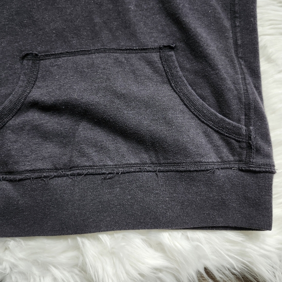 Garage Distressed Black Hoodie - Picture 5 of 6